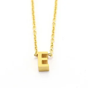 Best Collana Donna Con Iniziale "E" Gioielli | COA132DE Donna Gioielli Moda Donna
