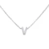 Fashion Collana Donna Con Iniziale "V" Gioielli | COA132PLV Donna Gioielli Moda Donna