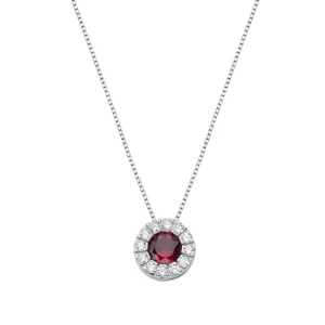 Online Collana Donna Con Rubino Gioielli Diamond | CLLUBBRZ Donna Gioielli Moda Donna