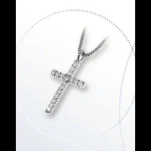 Discount Collana Donna Croce In Oro E Diamanti Gioielli e Delucchi | CLN011350 Donna Gioielli Donna