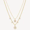 Online Collana Donna Desiderio Sogno Guida Gioielli Chakra | BHKN079 Donna Gioielli Moda Donna