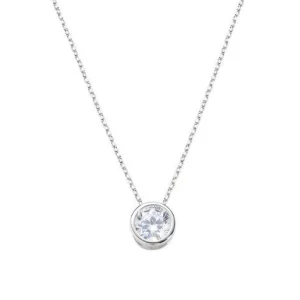New Collana Donna Diamonds Con Punto Luce Tondo Grande Gioielli | CLSOT60BB Donna Gioielli Moda Donna