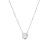 Hot Collana Donna Diamonds Con Punto Luce Tondo Medio Gioielli | CLSOT50BB Donna Gioielli Moda Donna
