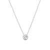 Clearance Collana Donna Diamonds Con Punto Luce Tondo Piccolo Gioielli | CLSOT40BB Donna Gioielli Moda Donna