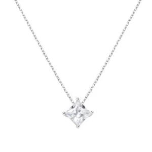 Online Collana Donna Diamonds Con Punto Luce Quadrato Grande Gioielli | CLSOQ60BB Donna Gioielli Moda Donna