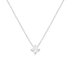 Sale Collana Donna Diamonds Con Punto Luce Quadrato Piccolo Gioielli | CLSOQ40BB Donna Gioielli Moda Donna