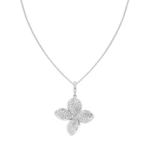Best Collana Donna Fiore Gioielli Amen Natura | CLFIBBZ Donna Gioielli Moda Donna