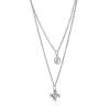 Hot Collana Donna In Acciaio A Doppio Filo Gioielli | BCO075PL Donna Gioielli Moda Donna
