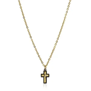 Best Collana Donna In Acciaio Con Croce Gioielli | BCO182D Donna Gioielli Moda Donna