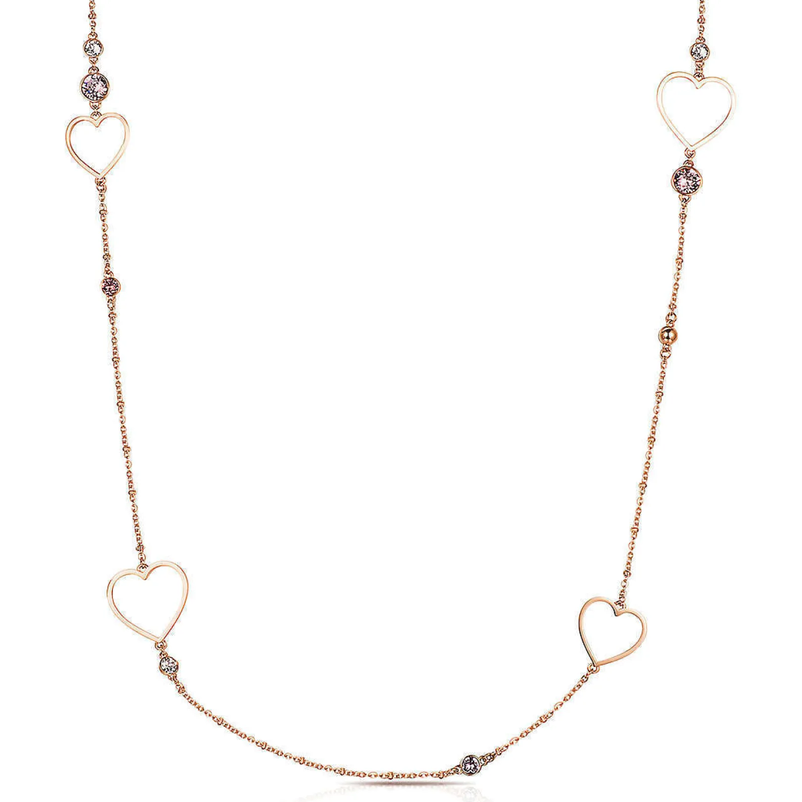 collana_donna_in_acciaio__0-3.webp Best Collana Donna In Acciaio Con Cuori Gioielli Sight | BHG04 Donna Gioielli Moda Donna