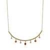 Discount Collana Donna In Acciaio Con Pietre Gioielli | BCO145RO Donna Gioielli Moda Donna