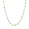 New Collana Donna In Acciaio Con Pietre Gioielli | BCO173E Donna Gioielli Moda Donna