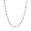 Clearance Collana Donna In Acciaio Con Pietre Gioielli | BCO172AT Donna Gioielli Moda Donna