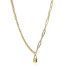 Best Collana Donna In Acciaio Con Lucchetto Gioielli | BCO155D Donna Gioielli Moda Donna