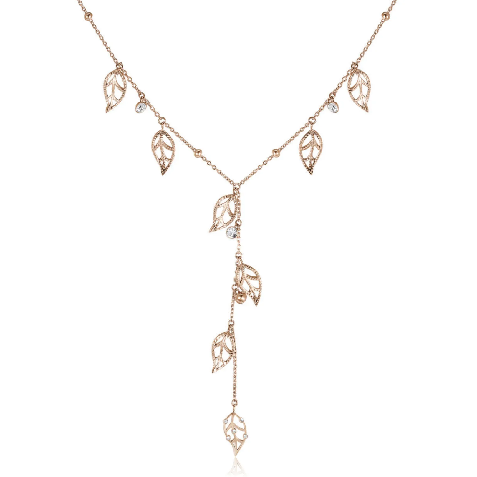 collana_donna_in_acciaio__0-8.webp Hot Collana Donna In Acciaio Gioielli Leaves Of Life | BVS04 Donna Gioielli Moda Donna