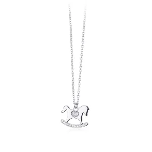 Outlet Collana Donna In Argento Cavallo A Dondolo Gioielli | 553161 Donna Gioielli Moda Donna