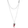 Online Collana Donna In Argento Con Corno Gioielli | BM2037/1 Donna Gioielli Moda Donna