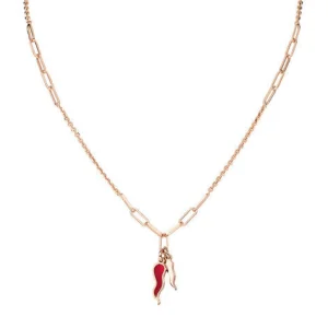 Best Collana Donna In Argento Con Cornetto Gioielli Le Madreperle | CLMPCORR Donna Gioielli Moda Donna