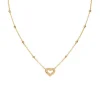Outlet Collana Donna In Argento Con Cuore Gioielli Coccole | CLGOCUG3 Donna Gioielli Moda Donna