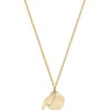 Fashion Collana Donna In Oro Con Cuore E Fulmine Gioielli |  AU9CLCFG3 Donna Gioielli Moda Donna
