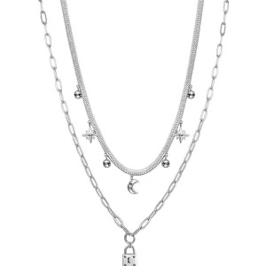 Online Collana Donna Lucchetto Gioielli Chant | BAH47 Donna Gioielli Moda Donna