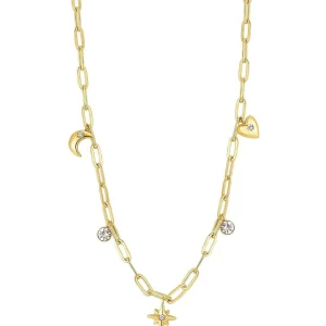 New Collana Donna Luna Stella Cuore Gioielli Chant | BAH44 Donna Gioielli Moda Donna