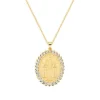 New Collana Donna Medaglia Medjugorie Gioielli | CLMDGBZ Donna Gioielli Moda Donna