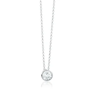 Sale Collana Donna Punto Luce Argento E Zirconi Gioielli | 553063 Donna Gioielli Moda Donna