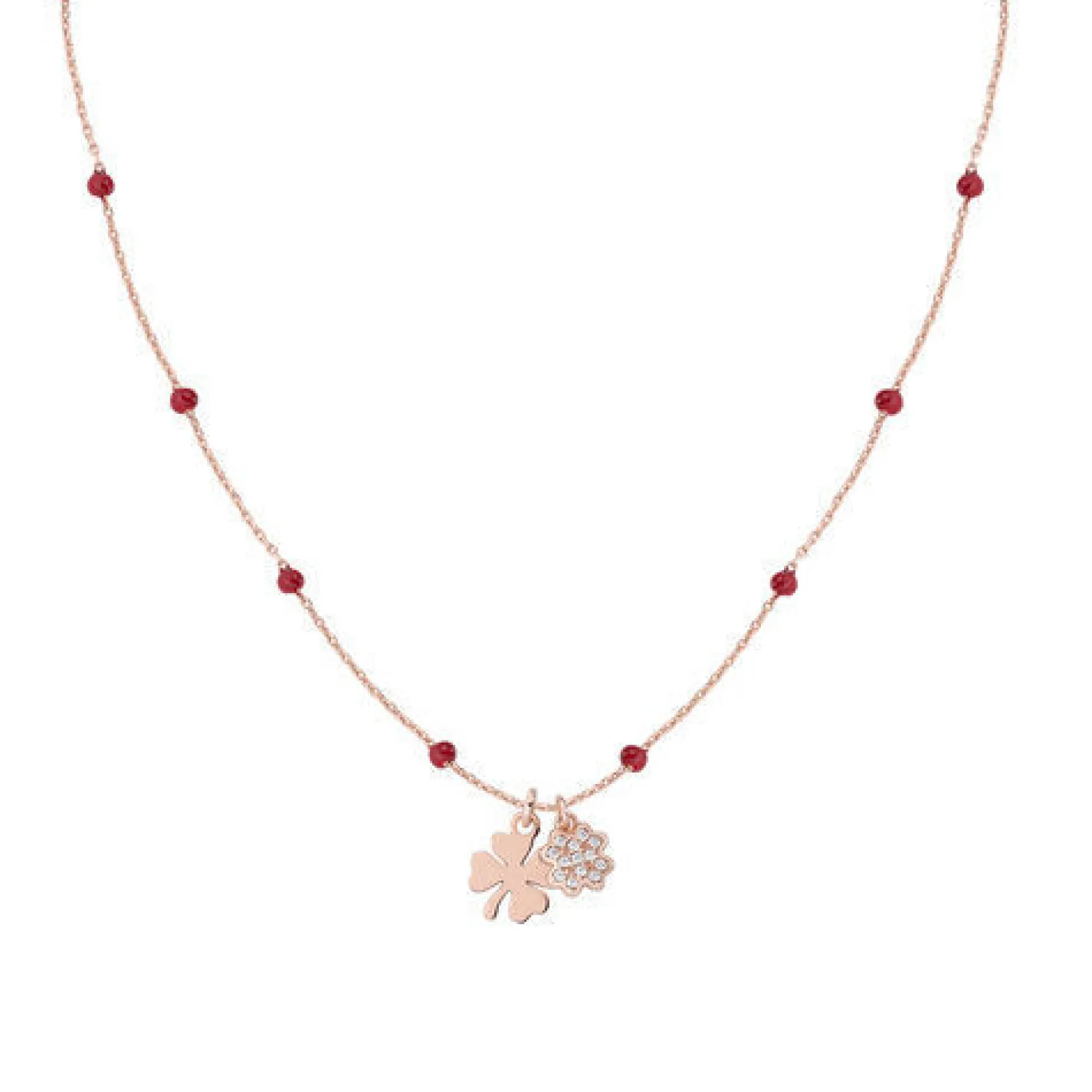 collana_donna_quadrifogli_0-3.webp Sale Collana Donna Quadrifoglio Gioielli Candy Charm | CLSMQQZRR Donna Gioielli Moda Donna