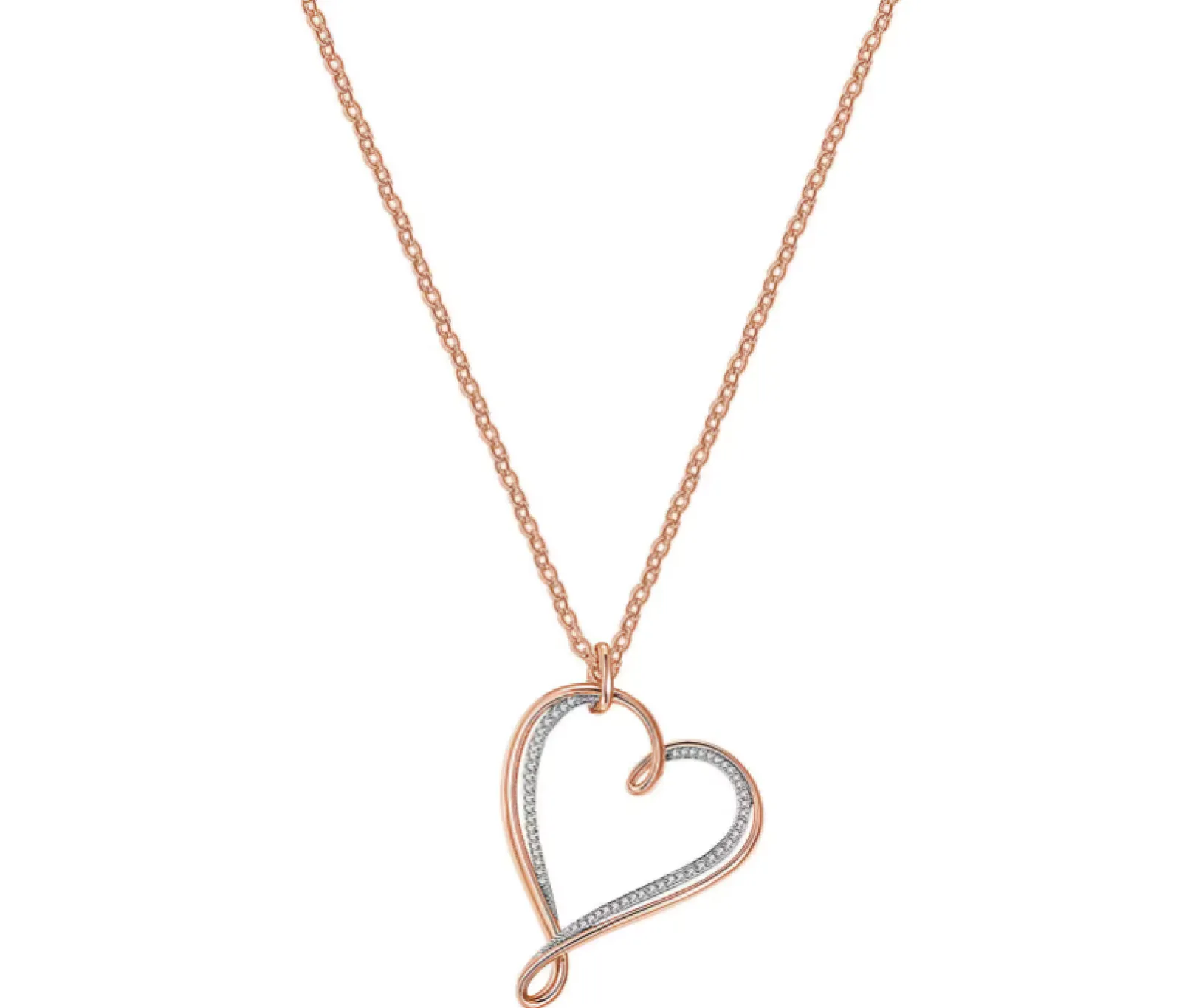 collana_donna_ribbon_mini_0.webp Best Collana Donna Ribbon Mini Cuore Gioielli | BBN08 Donna Gioielli Moda Donna