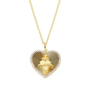Outlet Collana Donna Sacro Cuore Gioielli | CLSCCUG Donna Gioielli Moda Donna