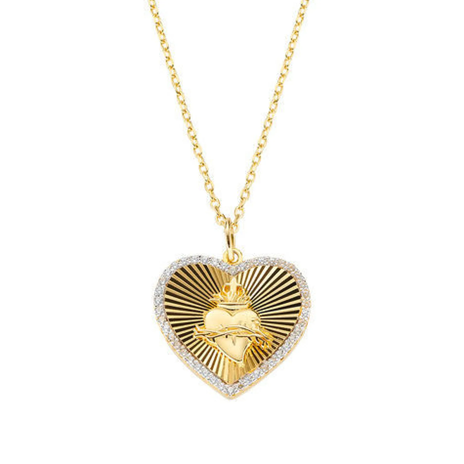collana_donna_sacro_cuore_0.webp Outlet Collana Donna Sacro Cuore Gioielli | CLSCCUG Donna Gioielli Moda Donna
