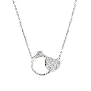 Outlet Collana Donna Solitario Cuore Gioielli Amore | CLPSOHBBZ Donna Gioielli Moda Donna