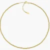 Hot Collana Dorata Riflessi di Luce con Sfere Diamantate | CLDI25G Donna Gioielli Moda Donna