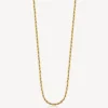Outlet Collana Essential Catena Torchon girocollo In Acciaio Rifinitura Dorata Brosway 440mm | BNL032 Donna Gioielli Moda Donna