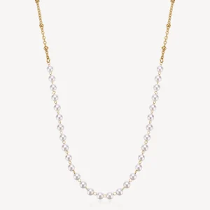 Outlet Collana Essential Con Perle Di Conchiglie Rifinitura Dorata Brosway 440mm | BNL038 Donna Gioielli Moda Donna