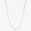 Discount Collana Essential Con Perle Di Conchiglie Rifinitura Dorata Brosway 560mm | BNL040 Donna Gioielli Moda Donna