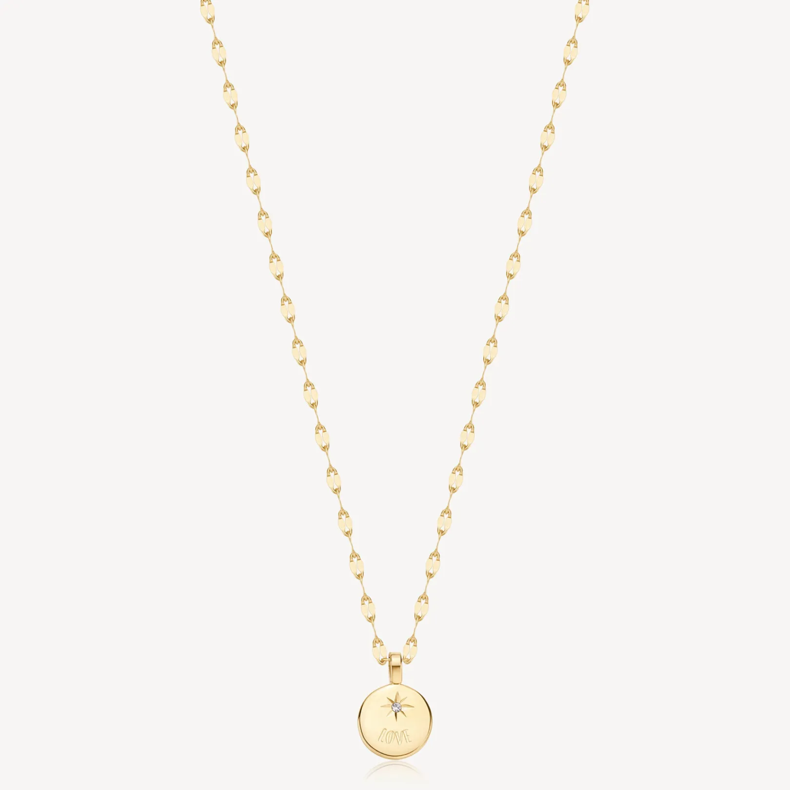 collana_essential_dorata__0-1.webp Hot Collana Essential Dorata Con Pendente "Love" Brosway | BNL048 Donna Gioielli Moda Donna