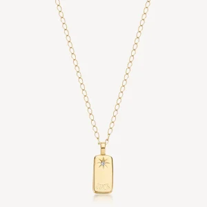 Online Collana Essential Dorata Con Pendente "LUCK" Brosway | BNL050 Donna Gioielli Moda Donna