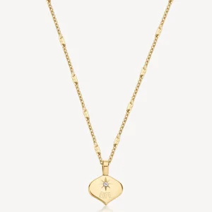 Online Collana Essential Incisione "Life" Rifinitura Dorata Brosway | BNL046 Donna Gioielli Moda Donna