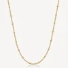 Fashion Collana Essential Lunga In Acciaio Rifinitura Dorata Brosway | BNL036 Donna Gioielli Moda Donna