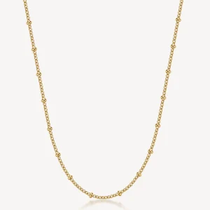 Fashion Collana Essential Lunga In Acciaio Rifinitura Dorata Brosway | BNL036 Donna Gioielli Moda Donna