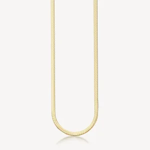 Outlet Collana Essential Snake Finitura Dorata Brosway 440mm | BNL016 Donna Gioielli Moda Donna