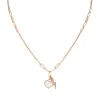 Outlet Collana In Argento " Cuore E Fulmine" Gioielli Le Madreperle | CLMPCURB Donna Gioielli Moda Donna