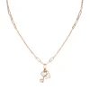 Outlet Collana In Argento "Chiave E Lucchetto" Gioielli Le Madreperle | CLMPCHRB Donna Gioielli Moda Donna