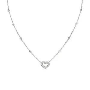 Best Collana In Argento Con Cuore Gioielli Coccole | CLGOCUB3 Donna Gioielli Moda Donna