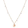 Best Collana Lunga Con Cuore Bombato | CLCURL1 Donna Gioielli Moda Donna