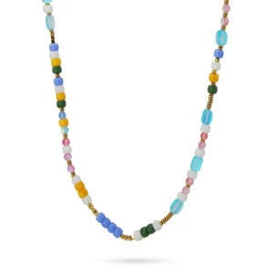 New Collana Lunga Colorata Donna Gioielli | BCO455C Donna Gioielli Moda Donna | Idee Regalo