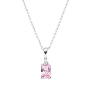 New Collana Princess Con Zirconi Rosa E Bianchi | CLBABBROZ Donna Gioielli Moda Donna