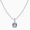 Hot Collana Punto Luce Acquamarina | CLCIPBBACZ Donna Gioielli Moda Donna